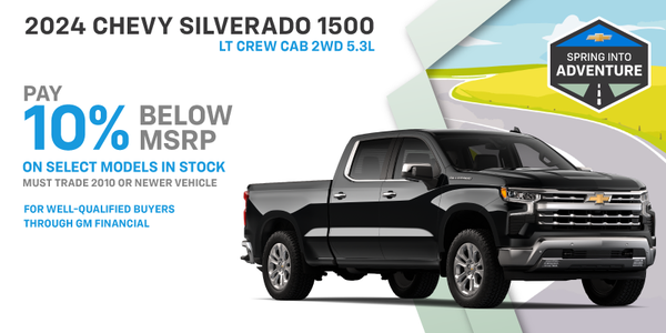 2024 Chevrolet Silverado 1500 LT Crew Cab 2WD 5.3L